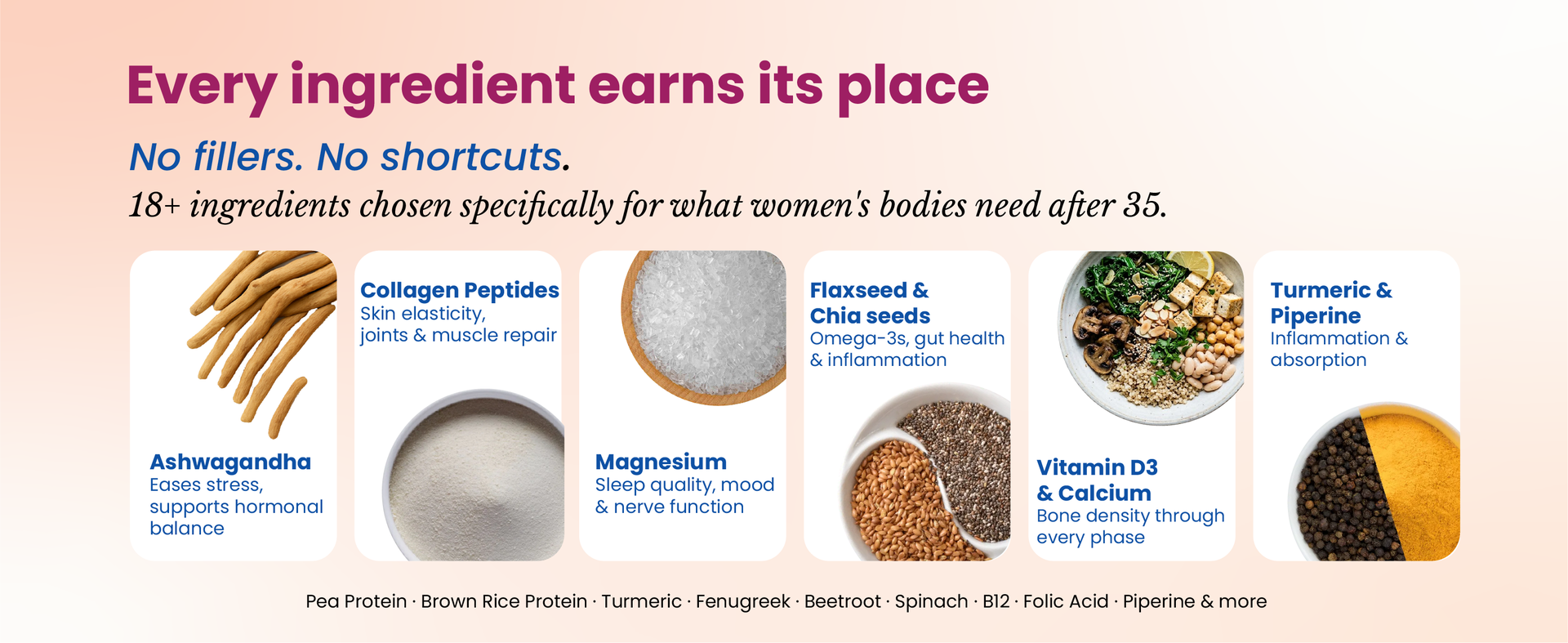 Gytree Total Perimenopause Daily Nutrition Blend | Supplement for Women with Protein, Collagen, Magnesium & 18+ Superfoods | After 40+ supplements for women | Mood, Bone & Energy Support | Café Mocha Flavour | 400g