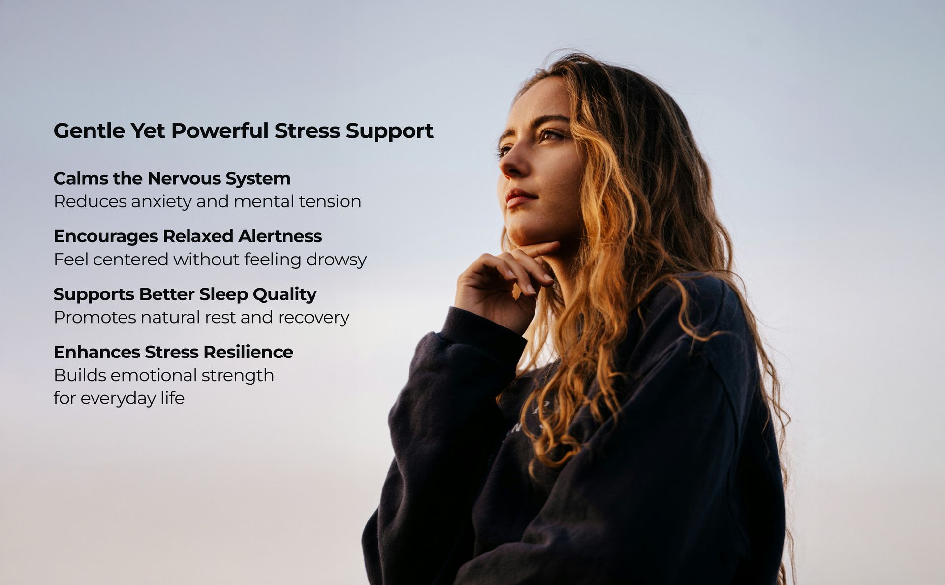 Anxiety Stress Relief Mood Calm Tablets Promote Relaxation, Better Sleep & Focus | L-Theanine, Chamomile, Valerian Root, Passion Flower, Hops & Panax Ginseng | Non Habit Forming | 60 Tablets
