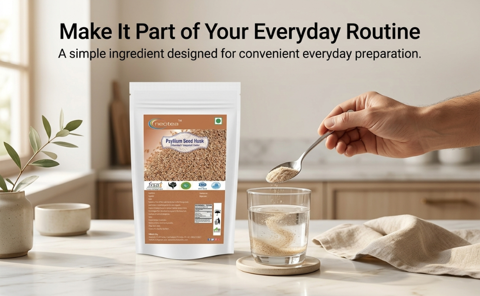 Neotea Iskolvidai, Isappakol, Iskol, Ispaghula Isabgol, Psyllium Seed Husk, 1Kg