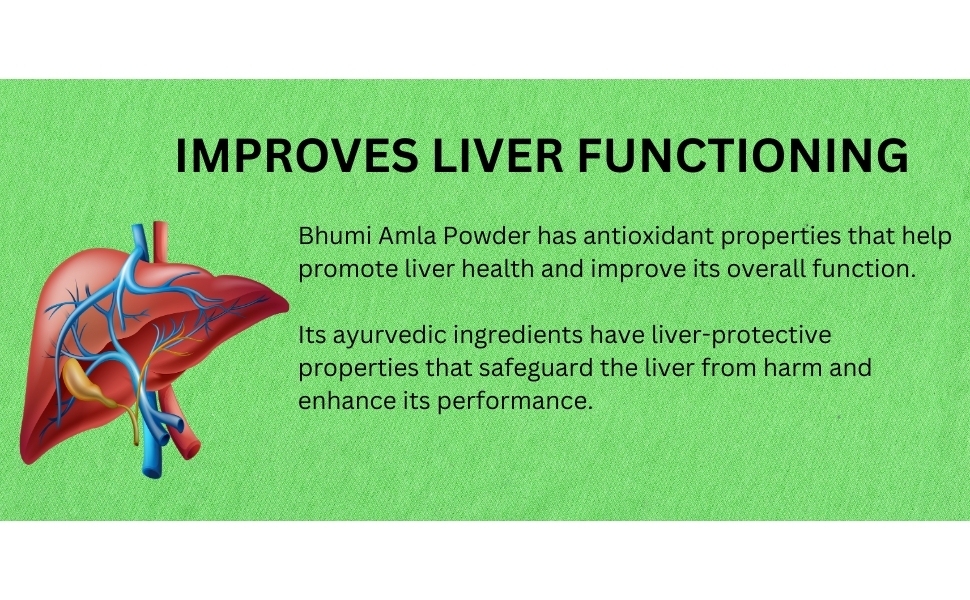 Yuvika Bhumi Amla Powder - Bhoomi Powder- Phyllanthus Niruri - Fillanto Niruhi 400 Grams