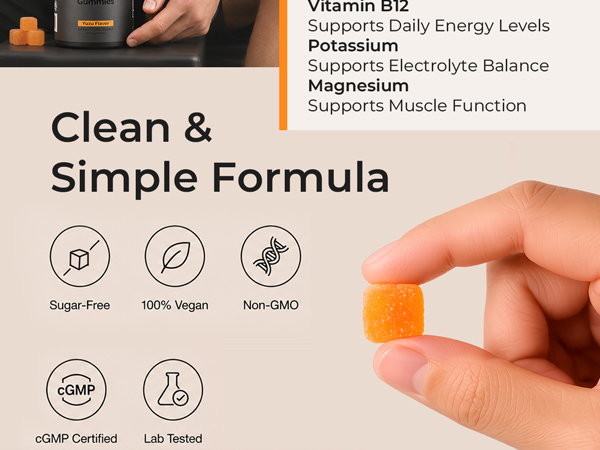 Creatine Monohydrate Gummies 5000mg for Men & Women - Sugar Free, 120 Count