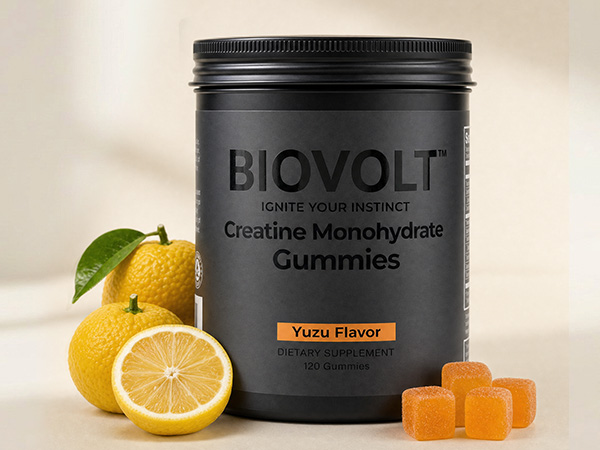 Creatine Monohydrate Gummies 5000mg for Men & Women - Sugar Free, 120 Count