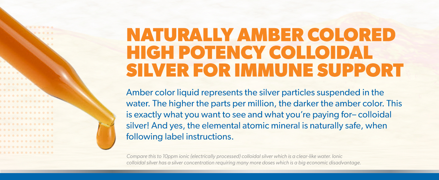 Natural Path Silver Wings Colloidal Silver Liquid - Enhanced Immune Support Supplement - 250ppm (1250mcg) - 8 fl oz