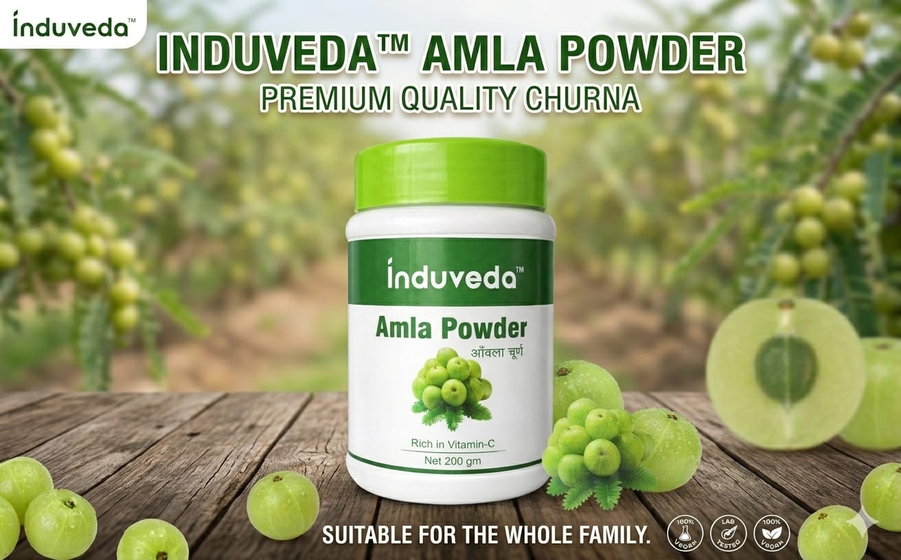 100% Natural Amla Powder for Hair Growth & Skin Care, 200g Edible