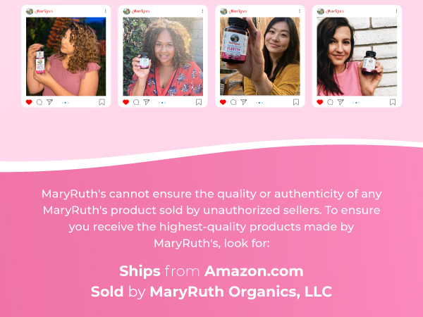 MARYRUTH'S Probiotic Beauty Capsules, Gut Health, Vegan Collagen Support