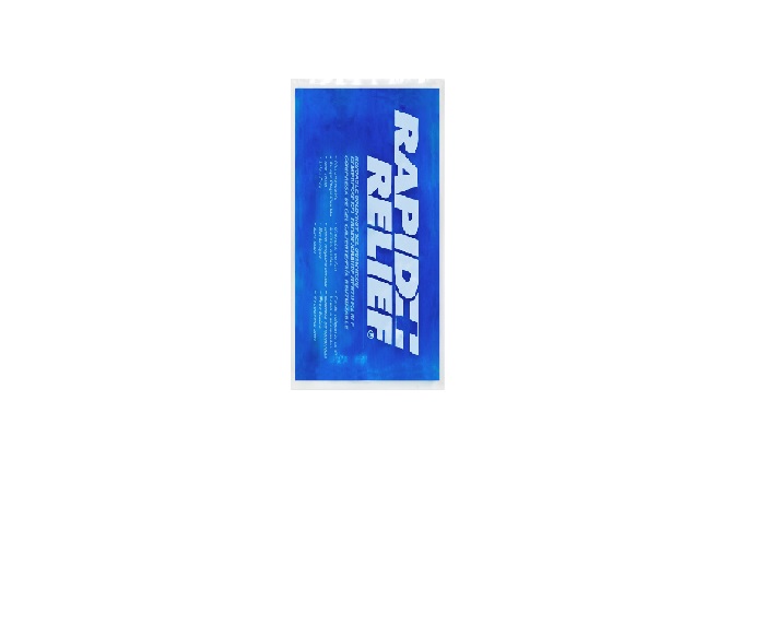 Rapid Relief Gel Ice Pack, Reusable Cold Pain Relief, Large 9x11 Inch 1 Ct