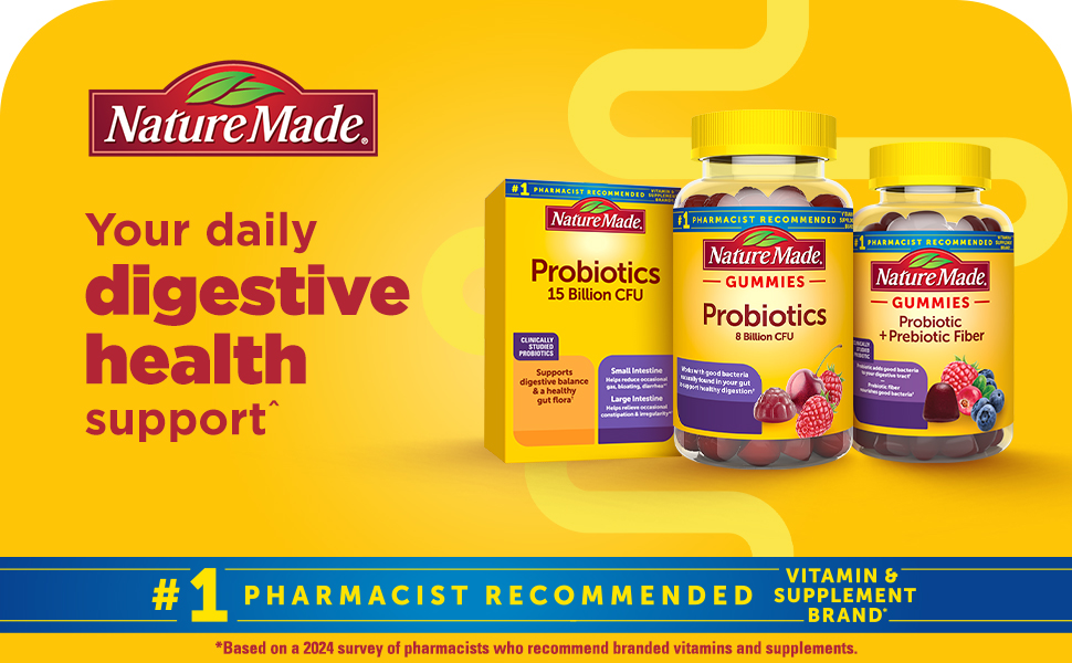 Nature Made Digestive Enzymes 5-in-1 Blend, 90 Chewable Tablets