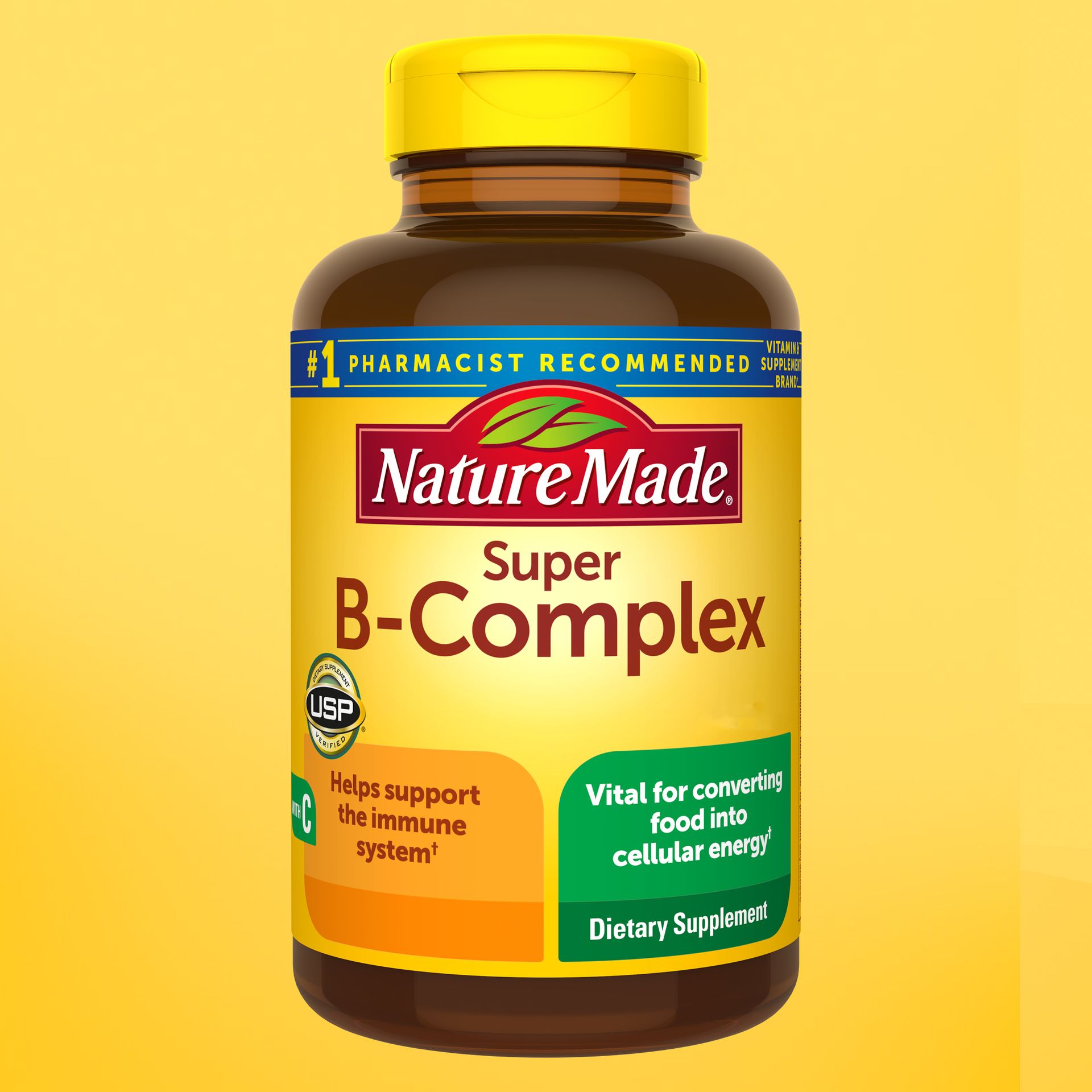 Nature Made Super B Complex with Vitamin C & Folic Acid, 360 Tablets