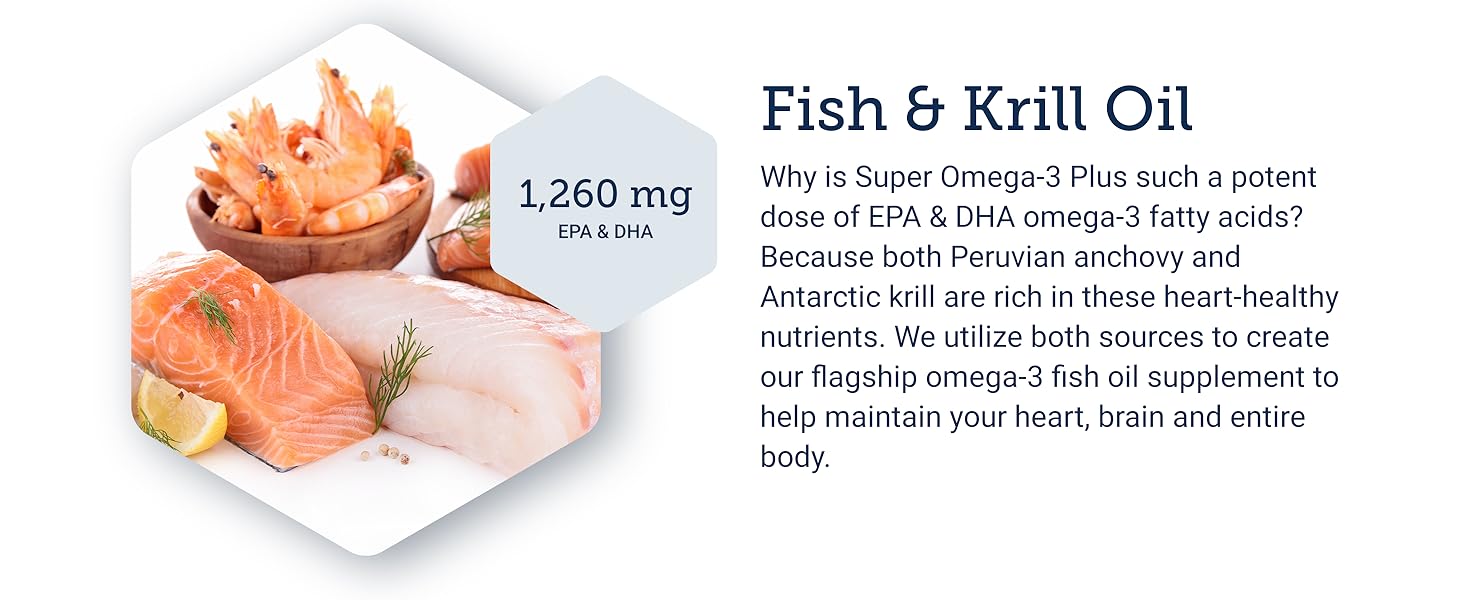 Life Extension Super Omega-3 Plus EPA/DHA Fish Oil, Sesame Lignans, Olive Extract, Krill & Astaxanthin - Heart, Brain & Joint Health Support - Gluten-Free, Non-GMO - 120 Softgels