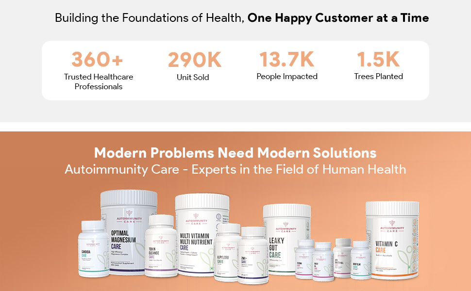 Autoimmunity Care Biofilm Care | Probiotics Supplement with Digestive Enzyme | Advanced Biofilm Defense for Gut Health, Digestion & Microbiome Support | Anti-Inflammatory Gut Cleanse for Men & Women | 60 Caps & Doses