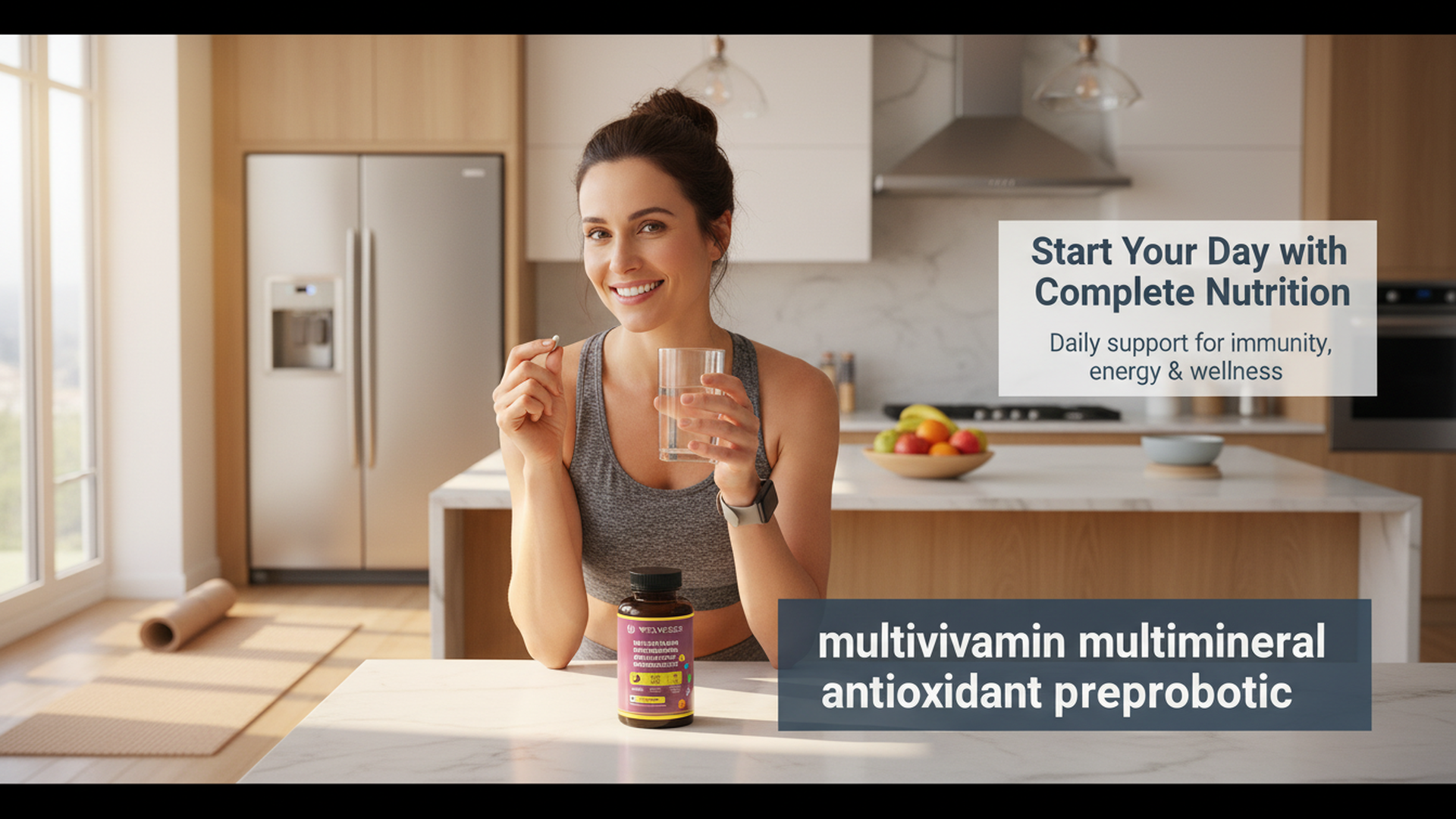 Veg Multivitamin Tablets for Men & Women, 120 Tablet