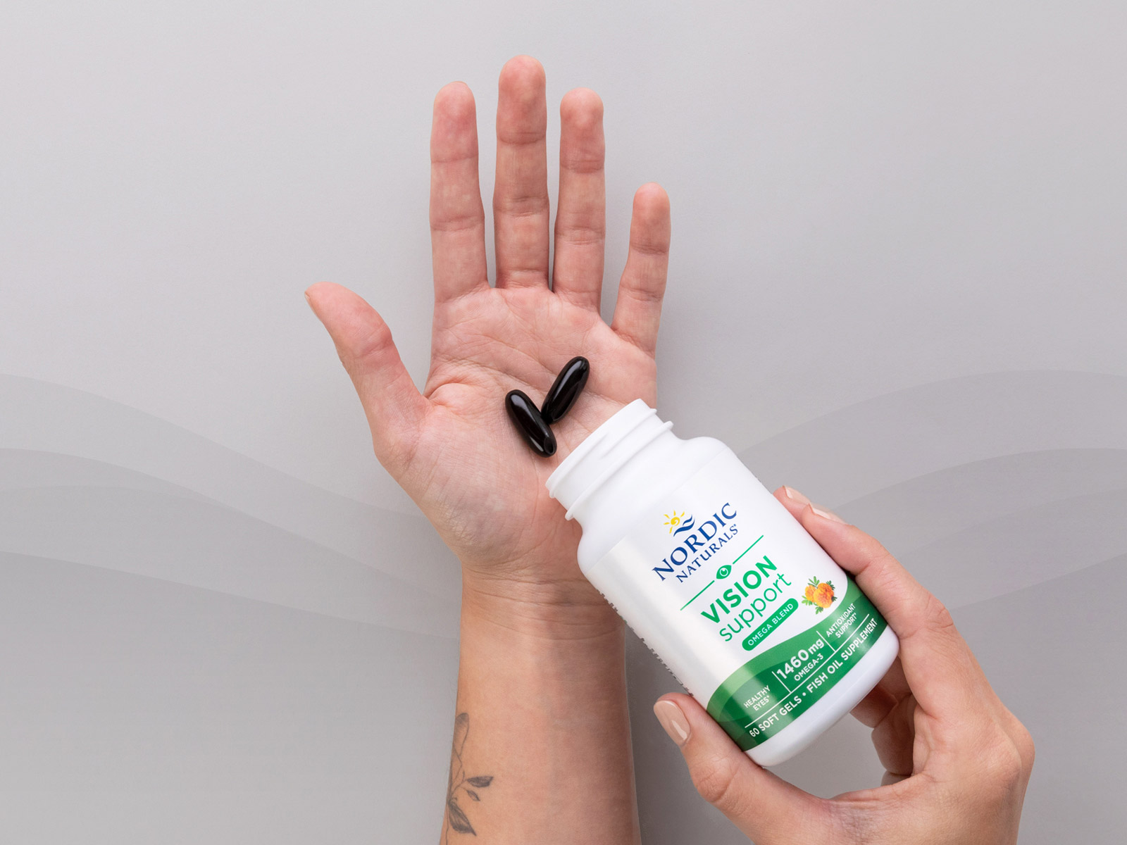 Nordic Naturals Vision Support w/Lutein, Zeaxanthin & FloraGLO - 60 Count