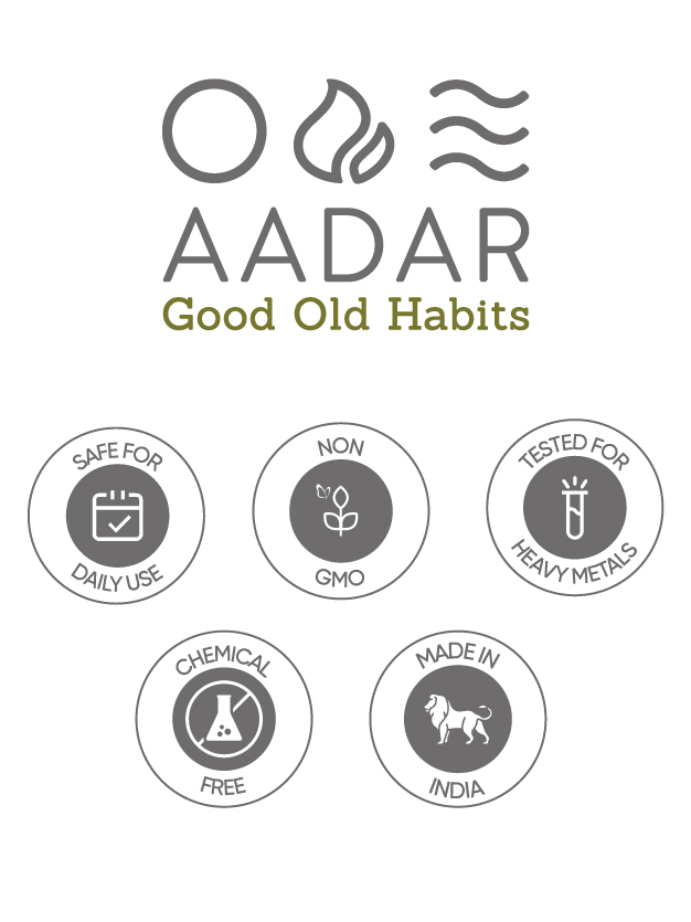 AADAR NATURAL OMEGA 3 | Vegan Omega3 Fatty Acid & Immunity Supplement for Men and Women |Flaxseed, Arjuna, Walnut - No Fish Oil | 60 Capsules(Pack of 2)