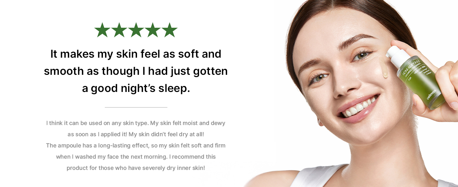 celimax The Real Noni Energy Ampoule (50ml) Hydrating Nourishing Korean Face Serum with Noni Extract, Deep Moisture, Anti-Aging, Skin Elasticity, Glow Booster, Lightweight Daily Ampoule for All Skin Types