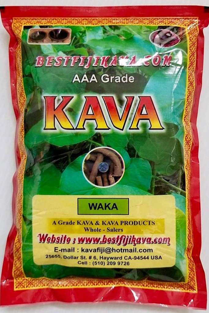 AAA Grade Waka Kava Root Powder - 1 LB | 100% Noble Kava Powder | Made from Pure Fijian Kava Kava Roots | Best Fiji Kava Inc 3
