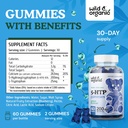 Wild & Organic Mood Support Tincture 4 fl oz & 5-HTP Gummies 6