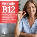 Vitamin B12 Gummy Energy Vitamins - Vitamin B12 Gummies for Adults 1000mcg W/Sodium - Energy Gummies That Support Bone Health W/Immune Support - 60 Raspberry Flavored Gummies 6