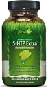 Irwin Naturals Double Potency 5-HTP Extra - 60 Liquid Soft-Gels, Pack of 3 - for Relaxation & Serotonin Production - 90 Total Servings 2
