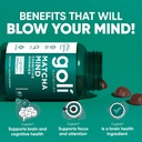 Goli Matcha Mind Gummies - 300 Count - Green Tea Leaves Powder with Cognizin for Focus, Attention and Brain Health, Vegan, Non-GMO, Gluten-Free & Gelatin Free. 3