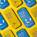 Up Side Kava Chill Pills, Kava Kava Candy Moon Mint Flavor, Natural Supplement for Calm & Stress Support, 6 Pack 20 Mints 4