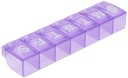EZY DOSE Weekly (7-Day) Daily Pill Container, Medicine Planner, Vitamin Organizer, Large Locking Compartments Secure Prescription Medication and Prevent Accidental Spilling, Color May Vary, BPA Free 5