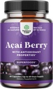 Natural Acai Berry Weight Loss Supplement Detox Products Antioxidant Superfood Cleanse and Burn Fat Improve Health Boost Energy and Digestion 2