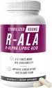 NERVE RENEW R-ALA Stabilized R Alpha Lipoic Acid 600mg Nerve Support Supplement 3 Pack 2