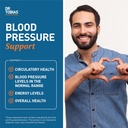 Dr. Tobias Vegan Omega 3 Algae Oil and Blood Pressure Support Supplement, Supports Normal Circulatory Health, Gut Immune Function and Overall Wellness, Non-GMO 6
