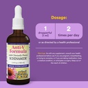 Natural Factors, Anti-V Liquid Formula, Echinacea Supplement for Immune and Wellness Support, Organic, Non-GMO, 3.4 oz (100 servings) 4