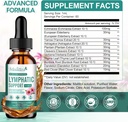 Mulittea Lymphatic Drainage Drops-Vegan 11-in-1 Lymphatic Drainage Supplements-Lymph System Support with Echinacea,Cleavers,Elderberry-Detox Cleanse-Non-GMO -2 fl oz-60 Servings-2 Pack 3