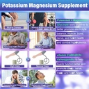 NEVISS 2Pack Vitamin ADK with B12 + 1Pack Potassium Magnesium Gummies 5