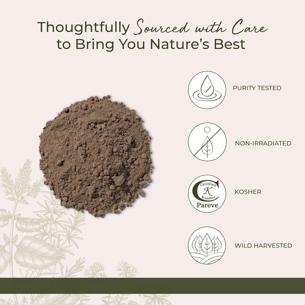 Starwest Botanicals Kava Kava Root Powder - Dried Herb for Tea & Beverages, Promotes Calm, Natural Piper Methysticum, Wildcrafted, Finely Ground, Certified Kosher - 4 oz Pouch 5