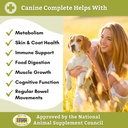 Wholistic Pet Organics: Multivitamin Chews for Dogs Organic Homemade Dog Treat for Medium and Small Dogs Calming Chews for Dogs Food Puppy Multivitamin Probiotics Immune Support Supplement 5