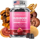 Reishi Mushroom Capsules, with Cordyceps & Chaga Mushroom, Ashwagandha, Complex for Immune Health, Vitality, Energy & Focus, 60 Count 2