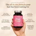 18-in-1 Hair Growth Supplement | Collagen, Hyaluronic Acid, Nettle, Silica, Biotin, Grape Seed Extract, Bamboo | Stronger, Thicker, Longer Hair – Supports Hair Volume, Shine, Scalp & Nail Health 6