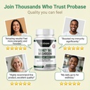 Probase Nutrition Premium Turkey Tail Mushroom Capsules Turkey Tail Supplement with Real Mushroom Extract Coriolus Versicolor 4 Month Supply 120 Capsules 4