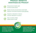 Jamieson Vitamin D 1000iu 180 Softgels 4