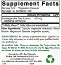 Chromium Picolinate 200 mcg & Ashwagandha Extract 500 Mg 3