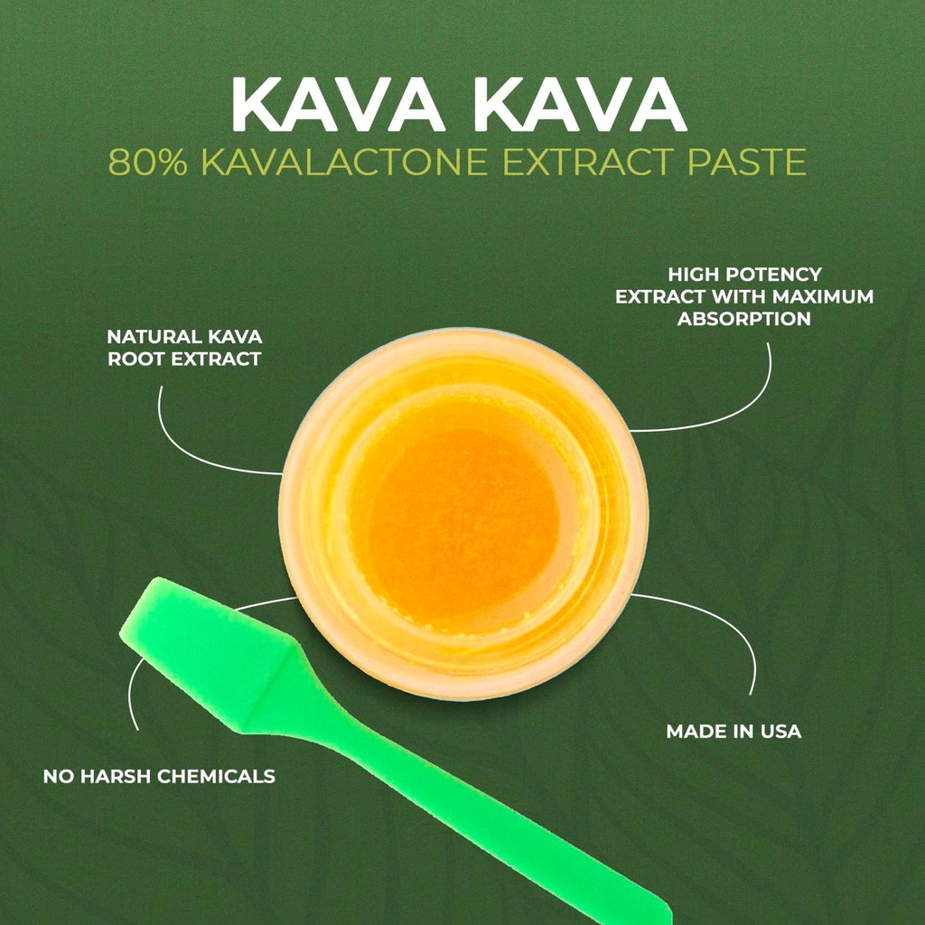 Amazing Botanicals Kava Kava 80% Kavalactone Extract Paste, High Potency Extract, New and Improved Formula (1OZ / 28 Grams) 6