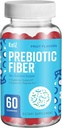 KelZ Prebiotic Fiber Supplement Gummies, Fruit Flavors, 60 Count (Pack of 1) 2