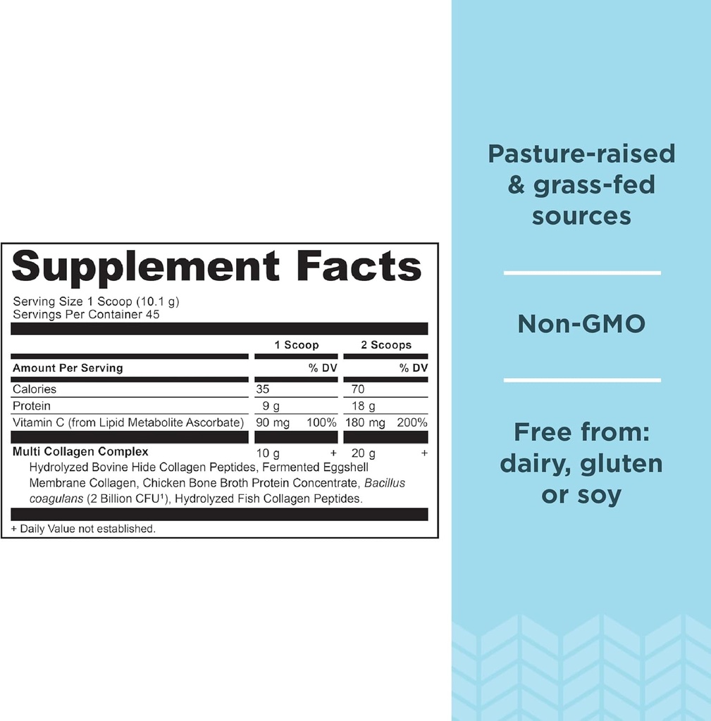 Ancient Nutrition Regenerative Organic Certified Probiotics for Menopause, 60 Count + Multi Collagen Protein Powder Unflavored, 45 Servings 4