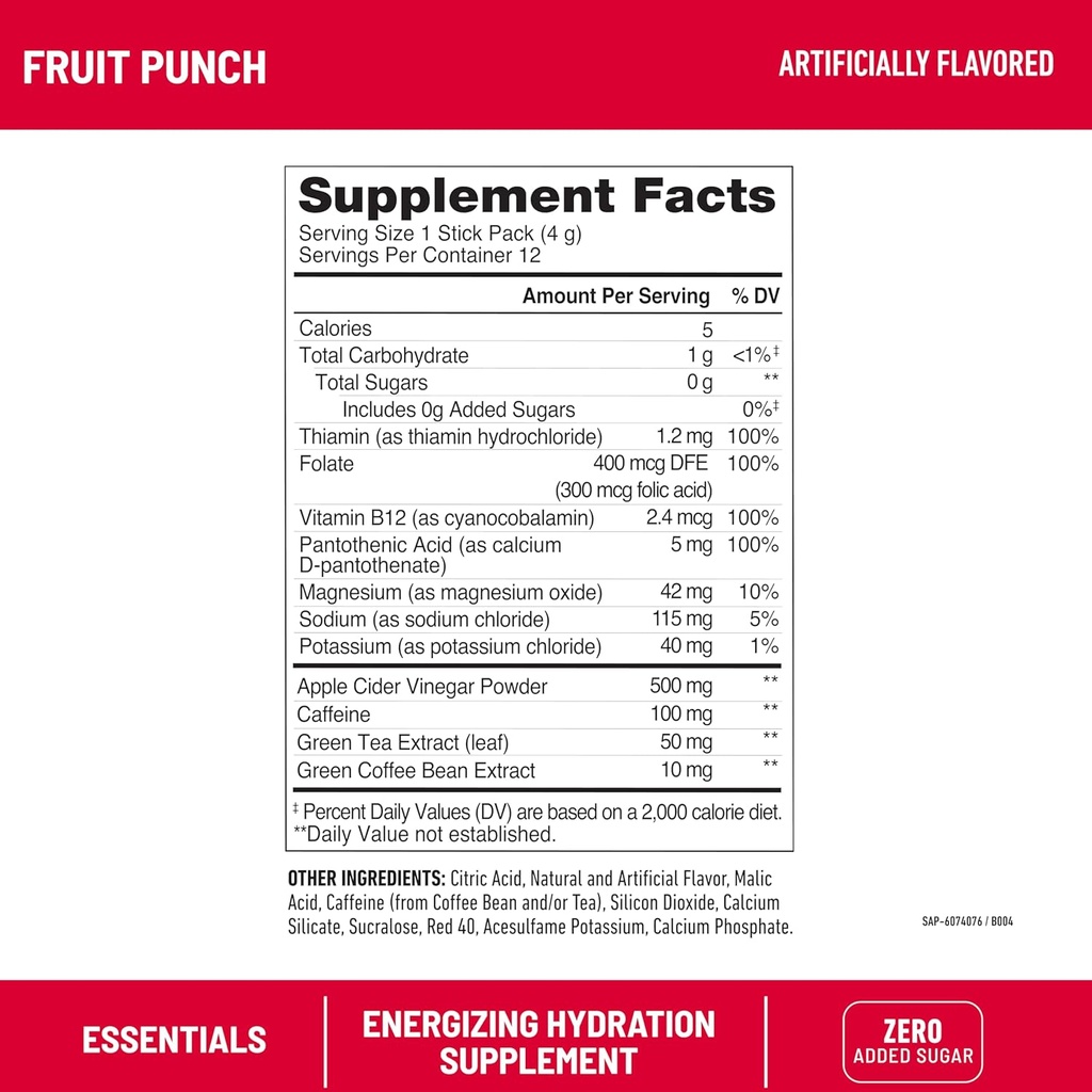 SlimFast Bundle: Intermittent Fasting Hydration Packets, Energizing Hydration, Fruit Punch 12 Count & Berberine Plus Capsules, Berberine Supplement, with Berberine hcl, and Cinnamon Bark 30 Servings 5