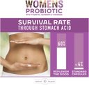 Probiotics for Women - Supports Digestive & Vaginal Health with D3, Prebiotics & Cranberry - Defends Against UTI & Yeast - 15x More Effective Than Regular Capsules (60 Count) 6