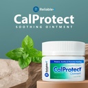 CalProtect Anti-Rash Moisturizing Ointment (2-Pack, 2.5oz, Jars) Reliable-1 Laboratories Adult Diaper Incontinence - Skin Barrier Soothing Repair and Relief for Men & Women 3