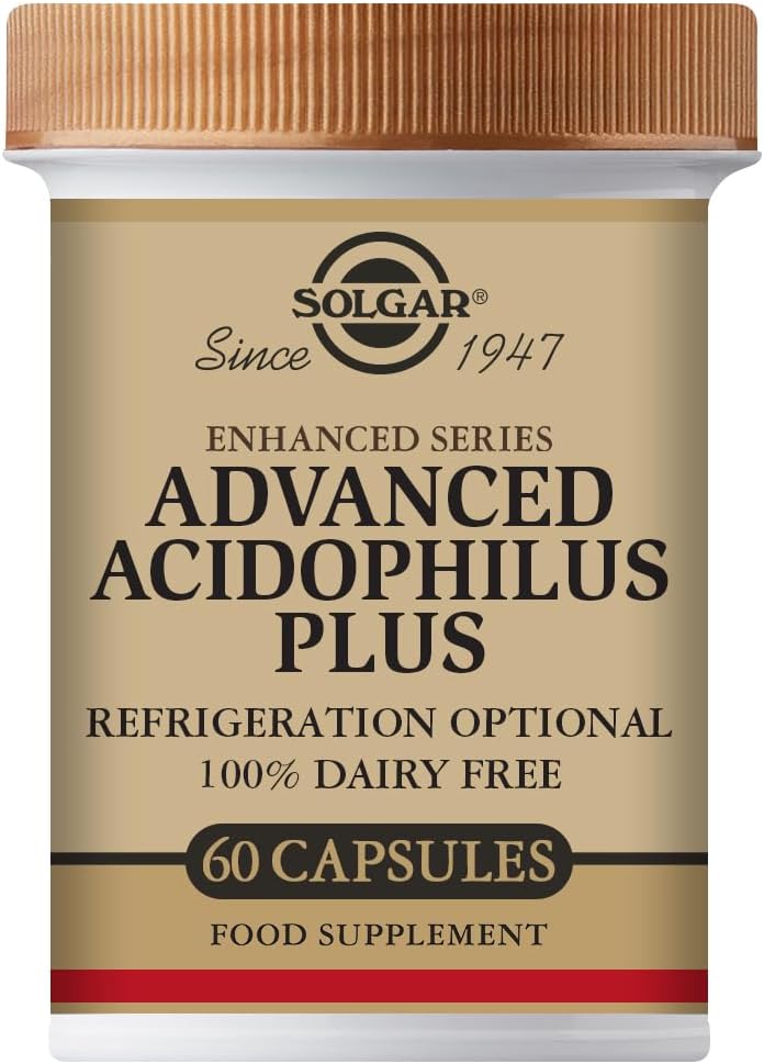 Solgar Advanced Acidophilus Plus, 60 Vegetable Capsules - Supports Healthy Intestinal Flora - 500 Million Microorganisms Per Serving - Gluten & Dairy Free - Vegetarian - 60 Servings 3