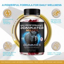 Dominator Maxxx Gummies for Men - Dominator Maxx Natural Daily Nutrition Support Premium Advanced Formula Multivitamin Pills for Overall Health & Wellness, 60 Gummies for 1 Month 3
