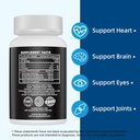 Pharmaceutical Grade Omega 3 Fish Oil, KD-PUR Premium Germany Fish Oil Supplements 2520mg with EPA & DHA- Supports Brain, Heart & Immunity (60 Softgels) 6