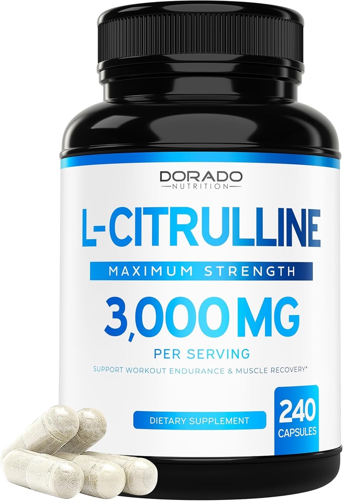 L Citrulline Supplement (240 Count) Support L Arginine & Nitric Oxide Pills - Irish Sea Moss Capsules (150 Count) Raw Seamoss for Thyroid, Energy & Immune Support - 3rd Party Tested, Vegan & USA Made 4