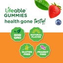 Lifeable Calcium Magnesium Kids + B Complex Kids, Gummies Bundle - Great Tasting, Vitamin Supplement, Gluten Free, GMO Free, Chewable Gummy 5
