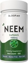 Neem Leaf Capsules 1000mg | Azadirachta Indica Natural Neem Leaf Powder | Non-GMO, Gluten-Free | Easy-to-Swallow Herbal Supplement | Traditional Botanical (180 Count (Pack of 1)) 2